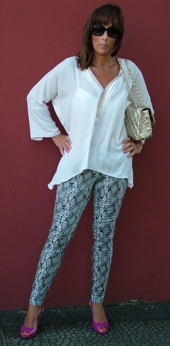 TERIA YABAR - BLUSON STRASS Y PITILLO SNAKE PRINT TERIA YABAR - BLUSON STRASS Y PITILLO SNAKE PRINT