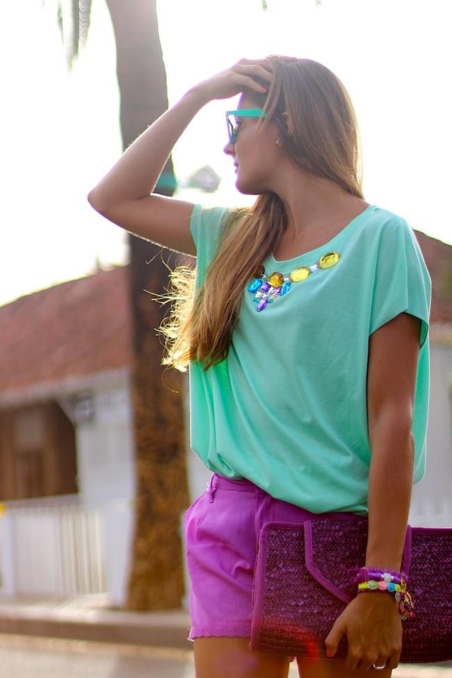 Mint and Violet Mint and Violet