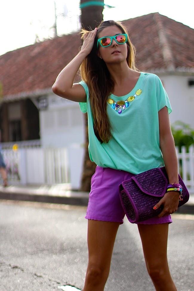 Mint and Violet Mint and Violet