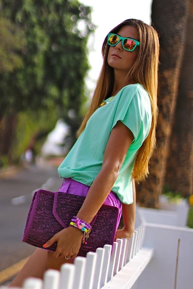 Mint and Violet Mint and Violet