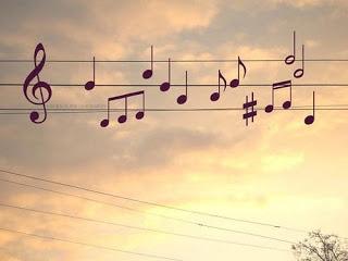 El mundo es una partitura musical.