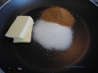 mantequilla y azucar