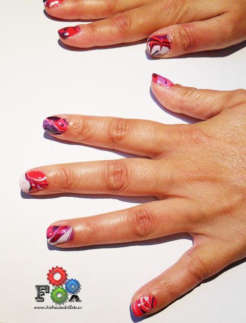 TUTORIAL: técnica para decorar con esmalte de uñas. TUTORIAL: técnica para decorar con esmalte de uñas.