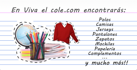 ¡Sorteo Vuelta al cole con Viva el cole.com! uniformes escolares online viva el cole