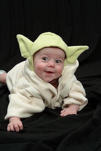 Humor - Niños y Star Wars en el blog de Bebemon 03 Pequeño Yoda Bebés y Star Wars: las fotos más divertidas y frikis (1)