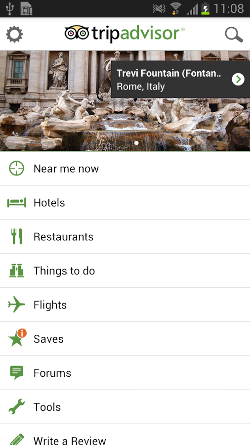 Aplicaciones Android para viajeros TripAdvisor en Google Play