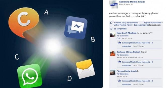 Samsung comienza a promocionar la llegada de BBM a Android Samsung comienza a promocionar la llegada de BBM a Android