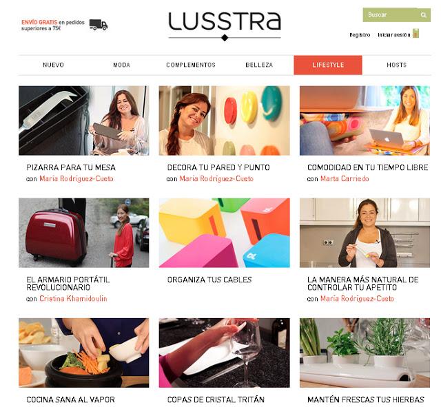 La nueva tienda Online, Lusstra