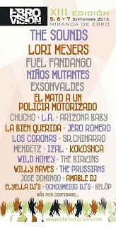 Horarios del Festival Ebrovisión 2013