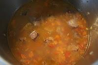 Estofado o Ragout de Ternera al Chocolate con Arroz Blanco Estofado o Ragout de Ternera al Chocolate con Arroz Blanco