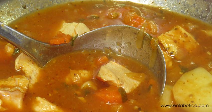 Cazuela de pollo bajas calorías Cazuela de pollo bajas calorías