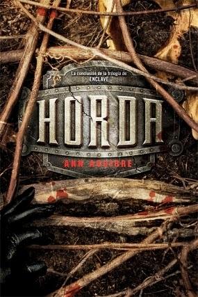 Portada en español: Horda (Enclave, #3) de Ann Aguirre Portada en español: Horda (Enclave, #3) de Ann Aguirre
