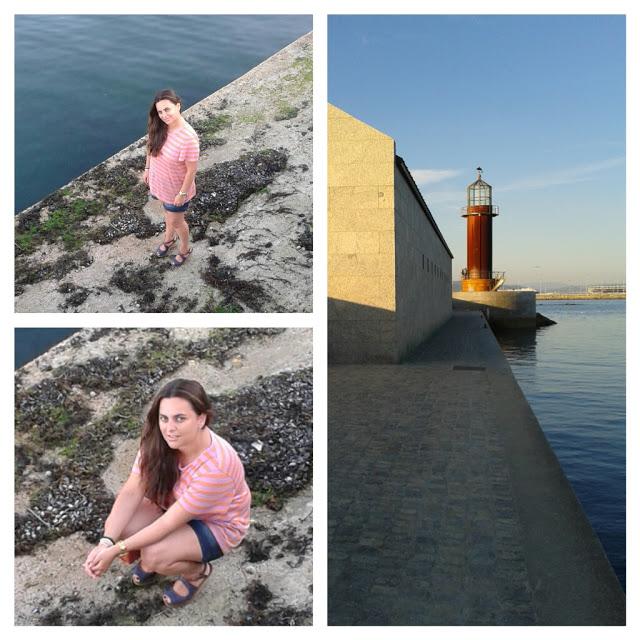 Rayas en naranja y rosa Rayas en naranja y rosa