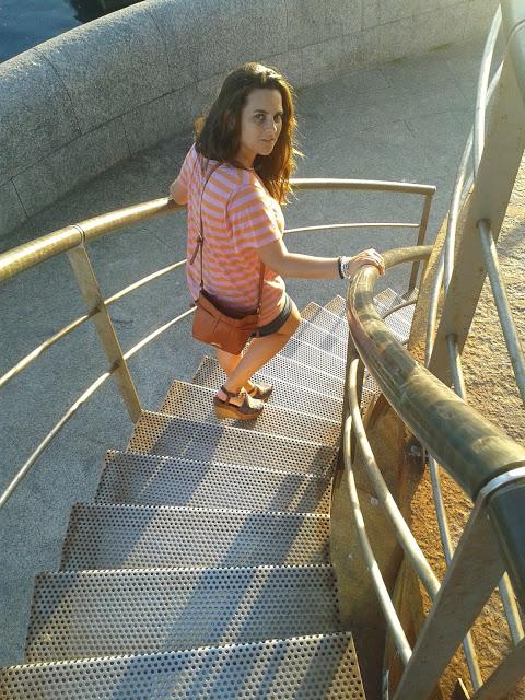 Rayas en naranja y rosa Rayas en naranja y rosa