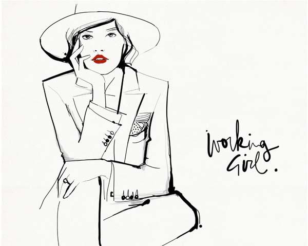 Cómo vestir à la française working-girl-garance-dore