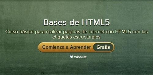 Curso gratuito para aprender HTML5