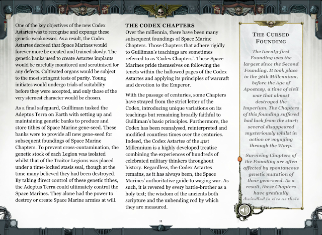 Imagenes de la edición digital del codex de Marines Espaciales y mas(Parte I) Imagenes de la edición digital del codex de Marines Espaciales y mas(Parte I)