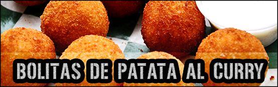 Bolitas de patata al Curry Bolitas de patata al Curry