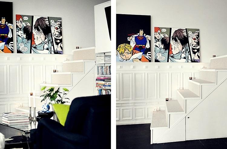 apartamento nórdico con altillo apartamento nórdico con altillo