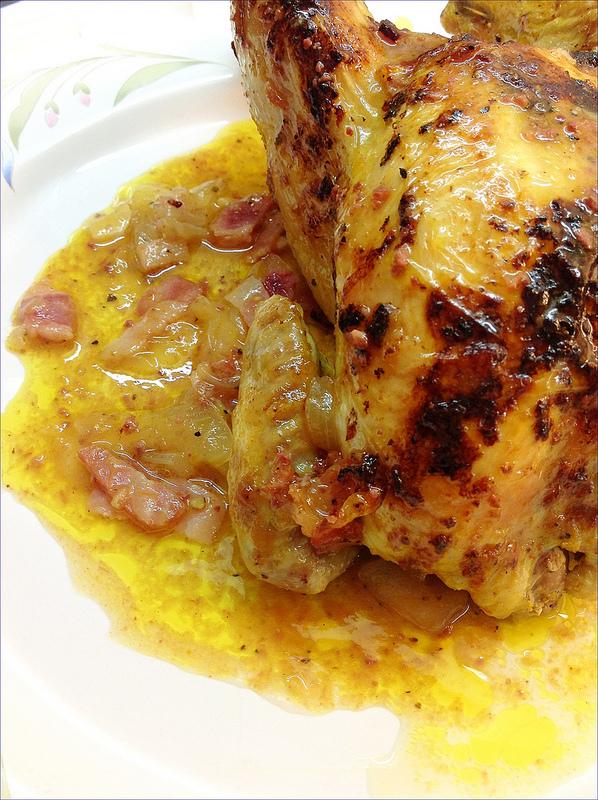 PICANTONES AL HORNO CON BACON, PATÉ Y ZUMO DE NARANJA PICANTONES 2