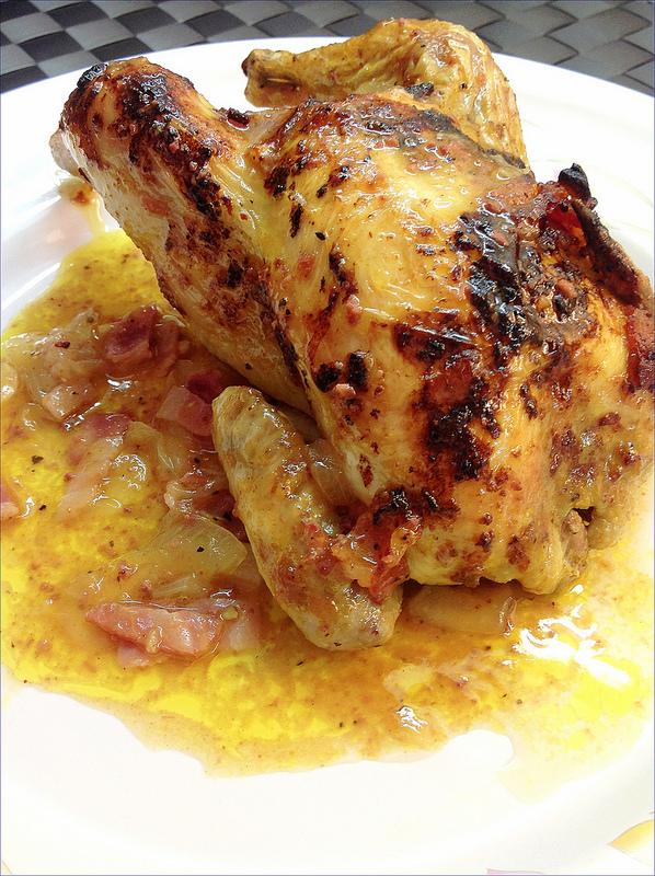 PICANTONES AL HORNO CON BACON, PATÉ Y ZUMO DE NARANJA PICANTONES 1