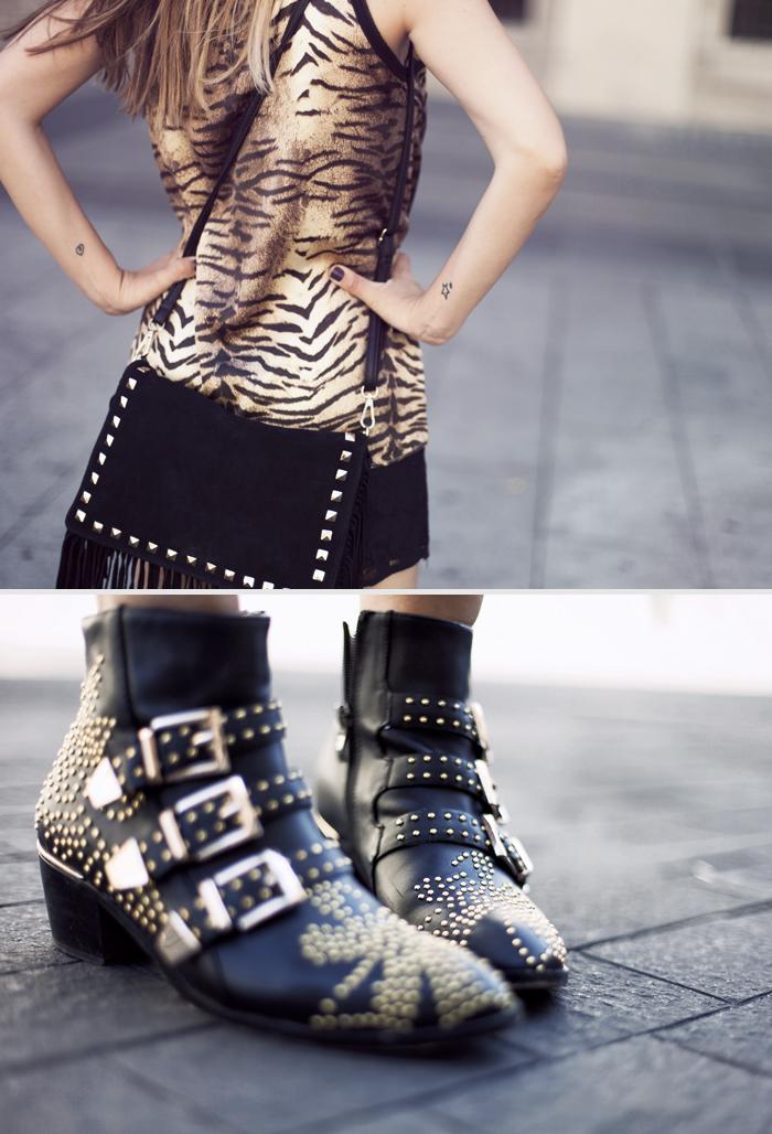 street style print and black barbara crespo mango choies madrid outfit street style print and black barbara crespo mango choies madrid outfit