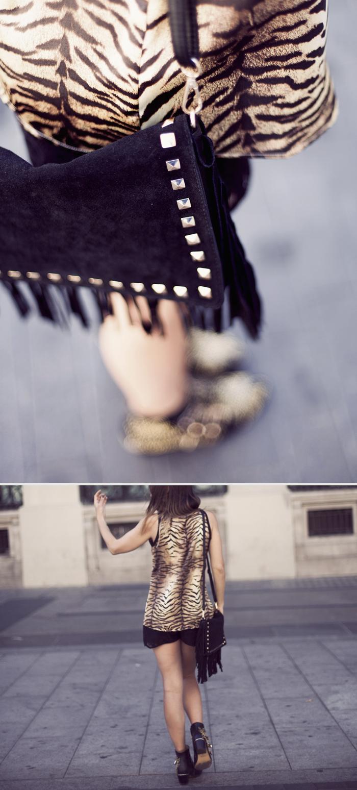 street style print and black barbara crespo mango choies madrid outfit street style print and black barbara crespo mango choies madrid outfit