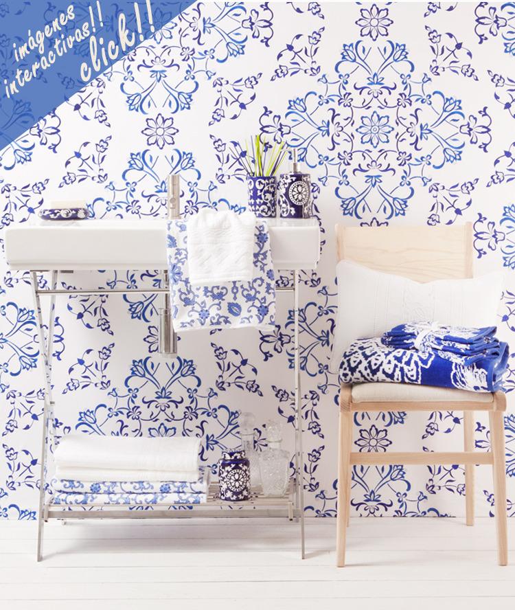 Inspiración navy desde zara home stippled-photo-52478528