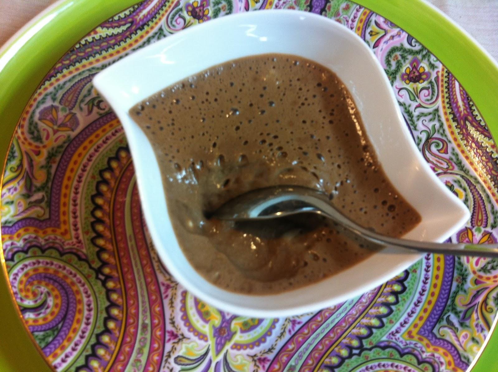 Mousse De Chocolate Al Caramelo