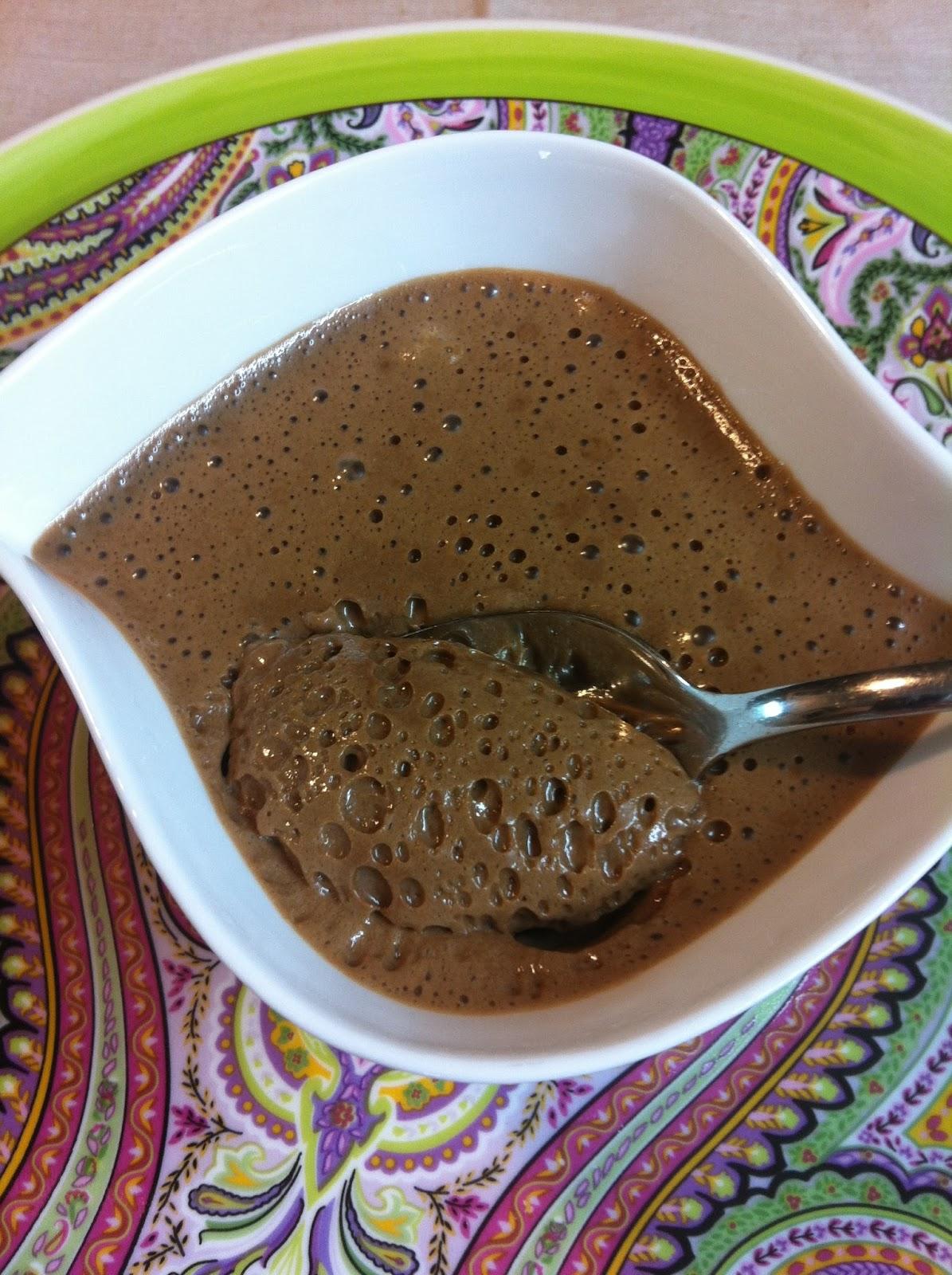 Mousse De Chocolate Al Caramelo