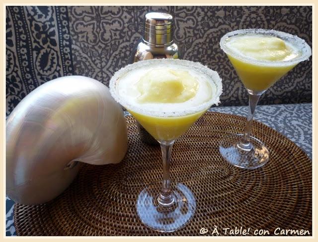 Sorbete de Piña “Pura Vida” … como en Costa Rica Sorbete de Piña “Pura Vida” … como en Costa Rica
