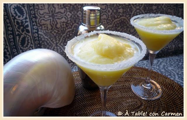 Sorbete de Piña “Pura Vida” … como en Costa Rica Sorbete de Piña “Pura Vida” … como en Costa Rica