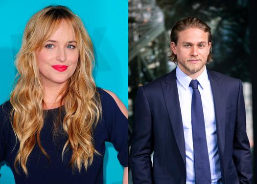 Dakota Johnson y Charlie Hunnam serán Anastasia y Christian en 50 Sombras de Grey