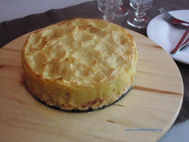 Pastel de pollo y puerros Pastel de pollo y puerros
