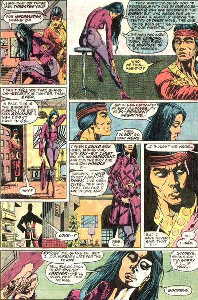 Cómics que deberías leer XLII: Shang-Chi, de Doug Moench y Paul Gulacy Viñeta