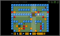 GNU Robbo es una adaptación libre del clasico Robbo escrito en 1989. screenshot