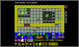 GNU Robbo es una adaptación libre del clasico Robbo escrito en 1989. screenshot