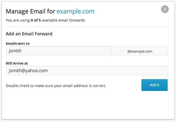 Si usan WordPress.com con su dominio ahora pueden crear direcciones de email con el mismo wordpress-com-email