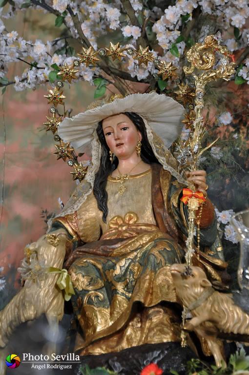 Fotografías de la Divina Pastora en el risco Fotografías de la Divina Pastora en el risco