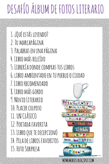 Desafío Álbum de Fotos Literario Día 2: Tu Marcapágina Desafío Álbum de Fotos Literario Día 2: Tu Marcapágina