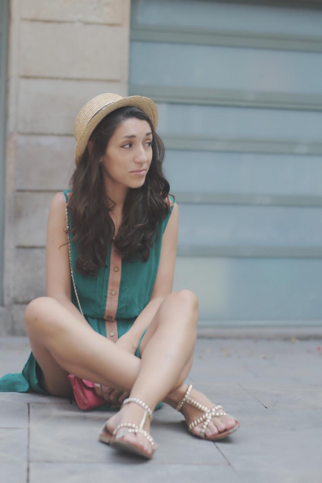 Look del Día: Green Dress Look del Día: Green Dress