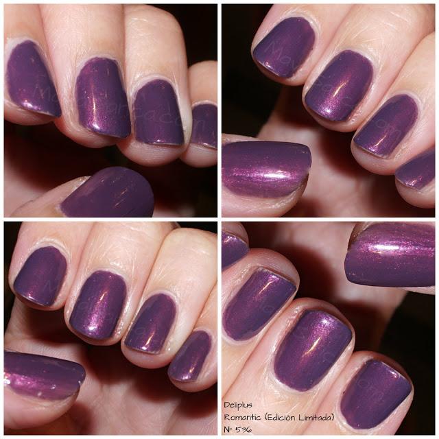 Esmalte Nº 536 de la Edición Limitada Romantic de Deliplus Esmalte Nº 536 de la Edición Limitada Romantic de Deliplus