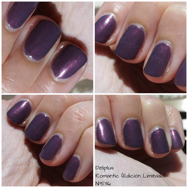 Esmalte Nº 536 de la Edición Limitada Romantic de Deliplus Esmalte Nº 536 de la Edición Limitada Romantic de Deliplus