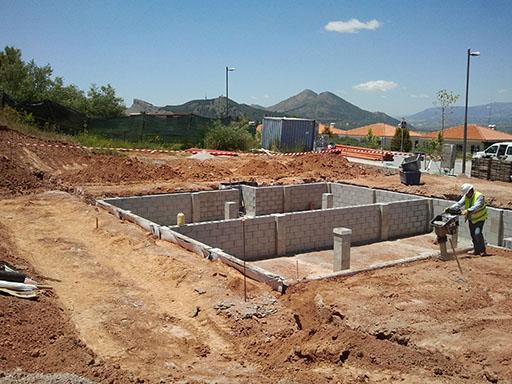 A-cero Projects Continuan las obras en la Finca Las Mercedes: Cimentación