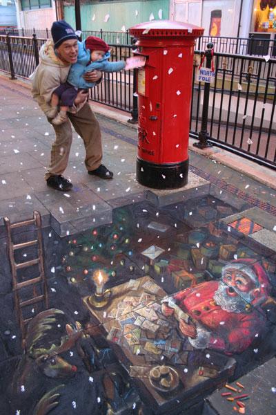 ARTE CALLEJERO EN 3 DIMENSIONES ARTE CALLEJERO EN 3 DIMENSIONES