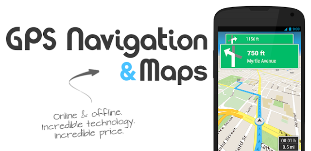 Navegación GPS y Mapas APK ( GPS Navigation & Maps ) v 4.0 OFFLINE