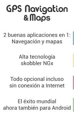 Navegación GPS y Mapas APK ( GPS Navigation & Maps ) v 4.0 OFFLINE