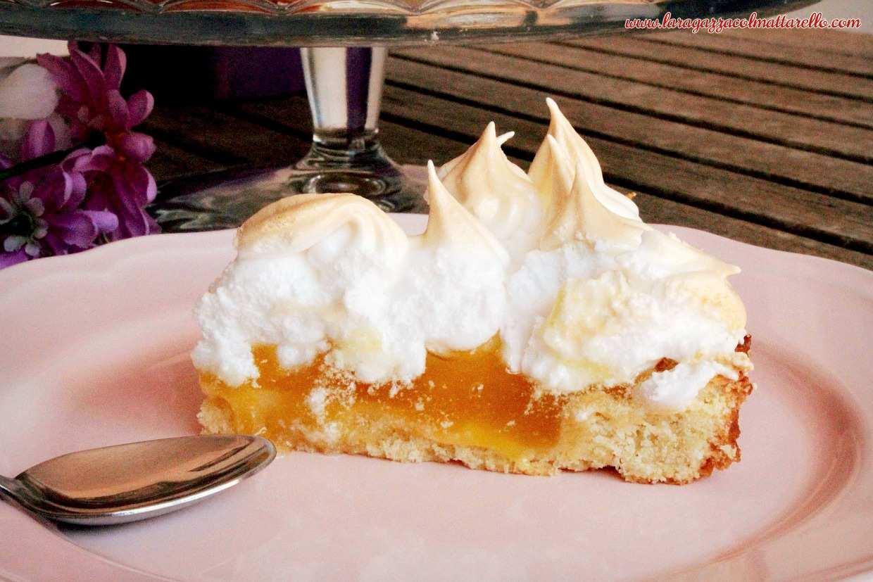 Crostata de limón cubierta de merengue italiano ~ 109m Crostata de limón cubierta de merengue italiano ~ recetas dulces ~ 109m