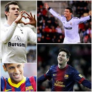 Bale-Cristiano-Neymar-Messi Bale-Cristiano-Neymar-Messi
