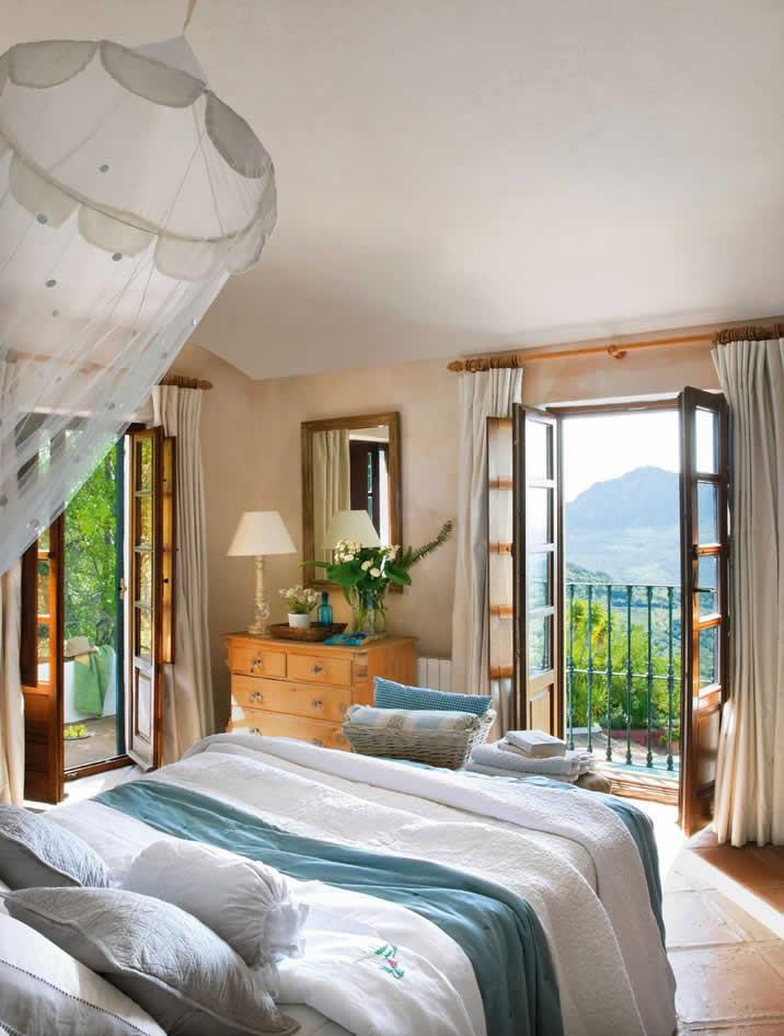 Relajada y serena casa de campo dormitorio | Casa Haus
